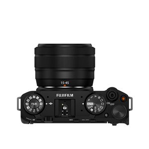 Portable Mirrorless <b>Digital</b> <b>Camera</b> 15-45mm Compact Zoom Lens Kit CMOS for Photography <b>Video</b> Vlogging Black Economical Choice - Product Image 6