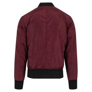 เสื้อแจ็คเก็ตบอมเบอร์แขนยาวสำหรับผู้ชาย ออกแบบมาเพื่อให้ความอบอุ่น ปกป้องร่างกาย สวมใส่สบาย และใช้งานได้หลากหลายในชีวิตประจำวัน - Product Image 5