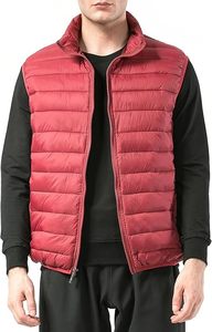 Venta Directa de Fábrica, Chaleco Acolchado con Cierre y Cuello en V, Personalizable, Transpirable, de Alta Calidad, para Hombre, Invierno, Casual - Product Image 6