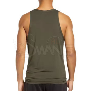 AL SWANS INTERNATIONAL Best Selling Men's Tank Top-100% Polyester Breathable Sporty Style Customizable Size & Design Fitness Use - Product Image 6
