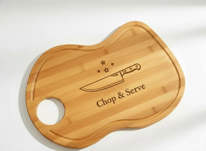 Juego de Tabla de Quesos y Tabla de Cortar de Madera Maciza Hecha a Mano |   Tablas de Cortar y Servir Duraderas para Cocina - Product Image 3
