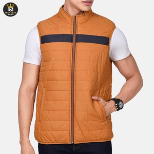 Chaleco acolchado personalizado para hombre, chaleco acolchado a la moda, chaleco plegable, chaqueta media sin mangas para hombre, chaqueta de invierno - Product Image 1