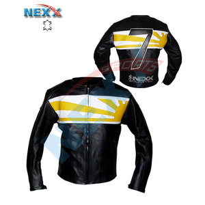 Veste de moto véritable fabriquée au Pakistan en vêtements de sport coupe-vent de taille supérieure, nom d'équipe personnalisé à bas prix - Product Image 3