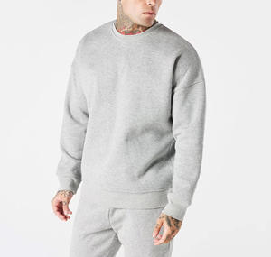 Ventes en gros de sweat-shirts décontractés en coton 100% à col rond avec logo personnalisé, ensembles de survêtement de sport, vêtements de jogging, survêtement - Product Image 2