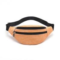 Tas Selempang Desain Kustom Ramah Lingkungan, Ringan, Tahan Lama, Kualitas Tinggi Grosir, Tas Pinggang Siap Pakai untuk Perjalanan, Terlaris, Dilengkapi Resleting