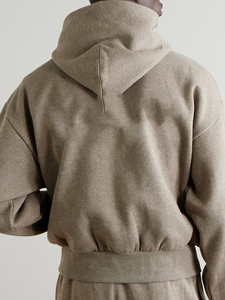 Sudadera con Capucha Gruesa al por Mayor para Hombre, Talla Grande, con Logotipo Personalizado, Sudadera de Lujo de Algodón, Sudadera Lisa Personalizada Unisex de Ako - Product Image 3