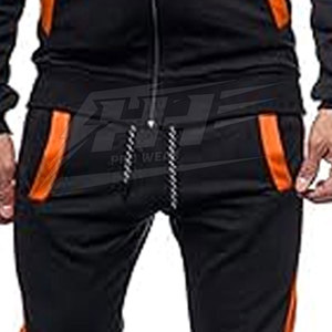 Nuevo Conjunto Deportivo de Dos Piezas para Hombre, Corte Ajustado, Estilo Casual Urbano, de Lujo, con Logotipo Personalizado - Product Image 6