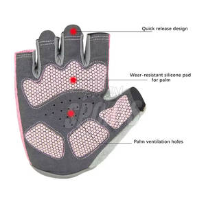 Vente en Gros de Gants d'Entraînement d'Haltérophilie en Néoprène Fitness Gants d'Haltérophilie avec Logo Personnalisé - Product Image 5