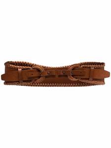 Handcrafted <b>black</b> leather <b>belt</b> with durable buckle and traditional texture designed for daily work wear and style - Product Image 5