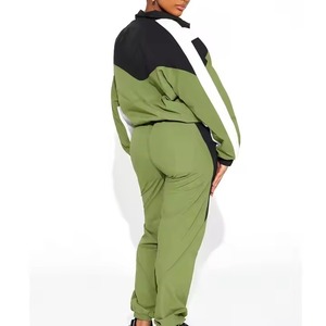 2025 Top qualité femmes coupe-vent survêtement avec conception personnalisée/Offre Spéciale multicolore respirant femmes coupe-vent ensembles - Product Image 3