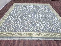 Haute vente 8x10 noué à la main turc persan Oushak tapis ensembles abstrait coureur pour salon zone Design maison tapis tapis