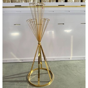 Florero de metal de lujo para el hogar, hotel, boda, decoración, florero de metal de Wolerer indio - Product Image 4