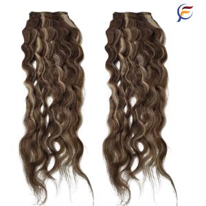 สำหรับต่อผมหรูหรา 100% ผมแท้ของมนุษย์ชาวอินโดนีเซีย เกรด Remy Virgin แบบ BodyWave คุณภาพสูงพิเศษ ไม่ผ่านการดัดแปลงด้วยสารเคมี - Product Image 6