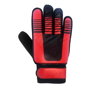 Guantes de portero de fútbol de material transpirable hechos a medida de fabricación OEM, guantes de portero de tamaño adulto a precio razonable - Product Image 2