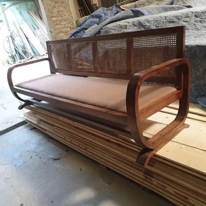 Silla de mimbre de madera de uso general de diseño moderno de muebles para el hogar de forma personalizada contemporánea de embalaje estándar de Vietnam - Product Image 2