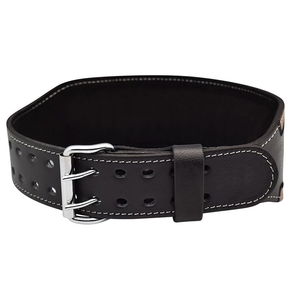 Cinturón de gimnasio de levantamiento de pesas de cuero de vaca para entrenamiento suave Logotipo personalizado Sensación suave - Product Image 5