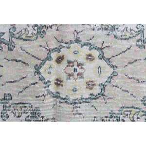 Vintage 4x7 ft Rug, Turkish Rug, <b>Brown</b> Oriental <b>Wool</b> Rug - Product Image 5