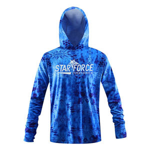 Dernière chemise de pêche en polyester durable pour hommes, respirante, à manches longues, séchage rapide, protection UV, vêtements de pêche solides UPF 50 - Product Image 2