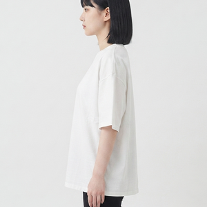 T-shirt blanc personnalisé pour femmes, coupe ample, de haute qualité, en coton, surdimensionné, vêtements pour femmes, t-shirt à épaules tombantes - Product Image 6