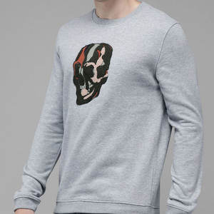 Sudaderas de hombre de alta calidad con logotipo bordado personalizado a la venta Sudadera bordada de gran tamaño con servicios de OEM y ODM - Product Image 3