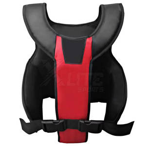 Protège-poitrine en cuir léger pour l'entraînement de boxe et de fitness – Confortable, respirant et idéal pour les séances longues - Product Image 4