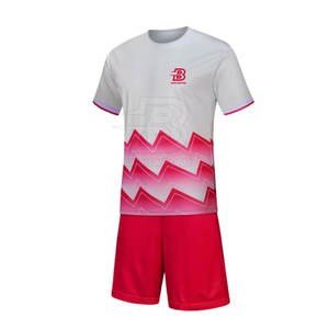 Traje de equipo de último diseño de ropa de fútbol de poliéster personalizado con servicio de sublimación OEM disponible - Product Image 5