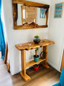 Tabouret rond en corne de style animal, fait main, toucher réel, table d'appoint moyenne, support, art et objets de collection, décoration intérieure - Product Image 4