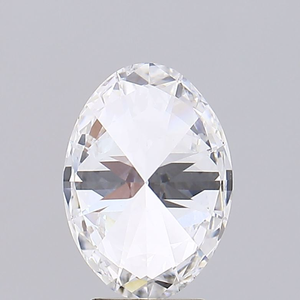 Diamant synthétique de laboratoire de 3,31 carats, taille ovale, couleur F, certifié IGI, clarté VS2, certifié Rising Diamond Brand, pour fiançailles personnalisées - Product Image 4