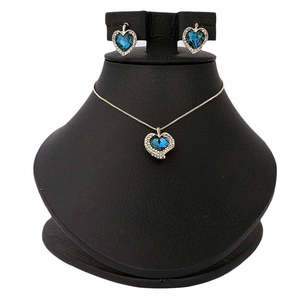 Women's Fancy <b>Locket</b> Set - Sea Green - Product Image 1