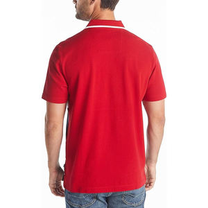 2025 nuevo Polo de secado rápido de poliéster Spandex para hombre, camiseta para hombre, deportes, Fitness, correr, camisetas al por mayor - Product Image 6