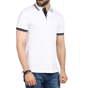 เสื้อยืดโปโลผู้ชาย การออกแบบการพิมพ์ปักแบบกําหนดเอง เสื้อโปโลกอล์ฟผู้ชาย เสื้อยืดคอโปโล - Product Image 4