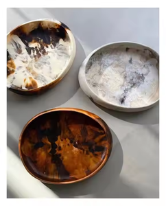 Cuencos de cuernos atractivos Cuenco de cuerno de búfalo real Fabricante al por mayor Cuenco de cuerno para servir ensalada de nuevo diseño a bajo precio en la India - Product Image 3