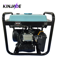 Soudeuse portable à moteur 200A DC pour soudage à l'arc, générateur pour la construction, la réparation et l'entretien agricole K5200GiW 50Hz