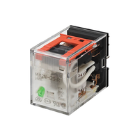 Relais MY2N-GS-R-DC24, enfichable, 8 broches, DPDT, 10 A, indicateur mécanique, 24 VDC