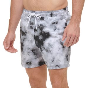 กางเกงขาสั้นบอร์ดพรีเมี่ยมของผู้ชายชุดชายหาดฤดูร้อนแห้งเร็วมีกระเป๋าพิมพ์ลายซับลิเมต - Product Image 2