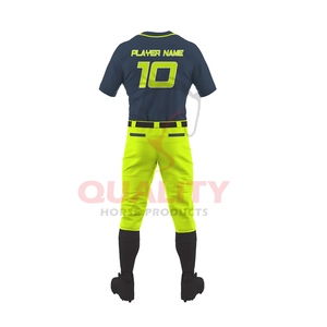 Conjunto de uniforme de béisbol Personalizado incluye Jersey y pantalones de impresión por sublimación tela transpirable ajuste cómodo ideal para la escuela - Product Image 4