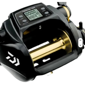 Moulinet de pêche électrique Tanacom 1000 de qualité supérieure pour la pêche au gros gibier avec affichage en anglais - Product Image 1