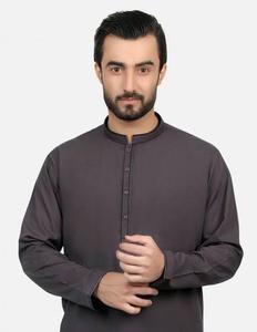 ÉBLOUISSANTE ROBE SHALWAR KAMEEZ POUR HOMME 100% COTON LÉGER À SECHAGE RAPIDE TRADITIONNEL PAKISTANI/AFGHANI STYLE ÉTÉ DÉCONTRACTÉ/FÊTE - Product Image 4