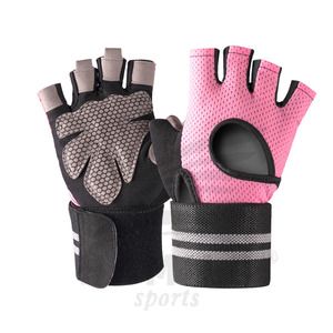 Vente chaude Unisexe Gants De Sport De Haute Qualité Couleur Personnalisée Antidérapant Workout Gym Fitness Gants pour Haltérophilie Workout - Product Image 3