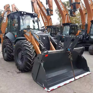 JCB 3CX เครื่องจักรก่อสร้างดั้งเดิมรถตักล้อที่ใช้แล้วมีโหลดเดอร์ด้านหน้าโหลด20ตันมอเตอร์เครื่องยนต์ปั๊มเกียร์ - Product Image 2