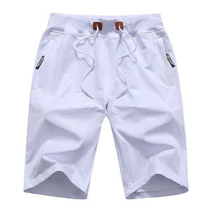 Short de course pour homme avec poche zippée Short d'entraînement de fitness et de musculation coupe ample - Product Image 1