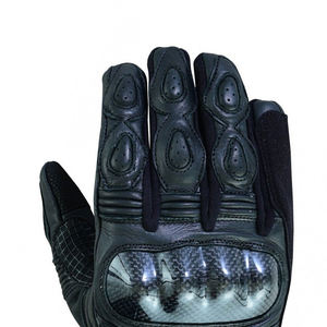 Guantes de Motociclismo de Último Modelo, Ligeros, Transpirables, de Cuero Vacuno, con Correa Ajustable en la Muñeca - Product Image 4
