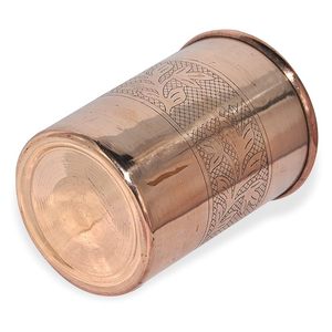 Handcrafted Artistic Printed Copper <b>Glass</b> With Geometric Mandala Style Printing For Corporate Event Souvenirs At Cheapest Coast - Product Image 3
