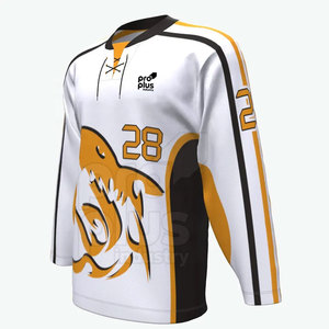 Jersey de Hockey sobre Hielo para Hombre al por Mayor - Alta Calidad, 100% Poliéster, Transpirable y Ecológico, Servicio OEM Disponible - Product Image 5