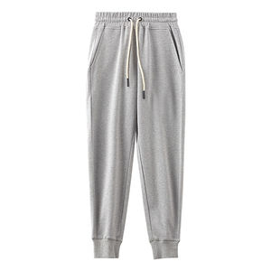 กางเกงผ้าคอตตอนสำหรับผู้ชายกางเกงวอร์มผ้าคอตตอนพิมพ์ลายปักโลโก้ได้ตามต้องการ - Product Image 6