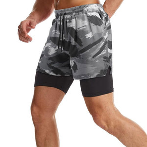 Shorts d'été pour hommes en non-tissé, séchage rapide, écologiques, avec logo personnalisé, fournisseur OEM, design respirant pour la gym et le quotidien, marque privée - Product Image 3