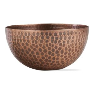 Cuenco de cobre de diseño simple para servir frutas, cuenco de cobre para decoración de flores, cuencos de cobre - Product Image 3