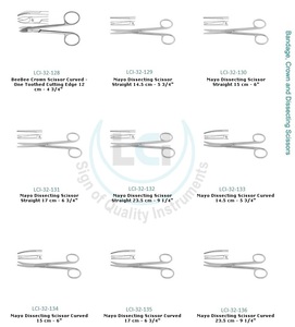 Ciseaux de pansement de sécurité Ciseaux de pansement, cisailles de traumatologie pour infirmières Premiers secours paramédicaux Médecins d'urgence Infirmière Utilisation à domicile. - Product Image 5