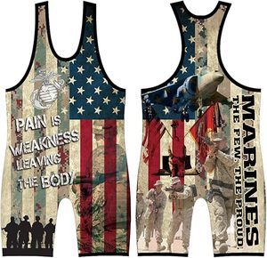 Camiseta de lucha libre profesional personalizada de alta calidad Spandex/poliéster para hombres con sublimación personalizable Color y diseño - Product Image 2