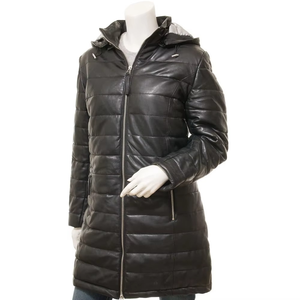 Chaqueta de Cuero Casual Elegante de Primera Calidad para Mujer, Nuevo Diseño Moderno con Logotipo Personalizado, MOQ Bajo, Temporada de Otoño - Product Image 1